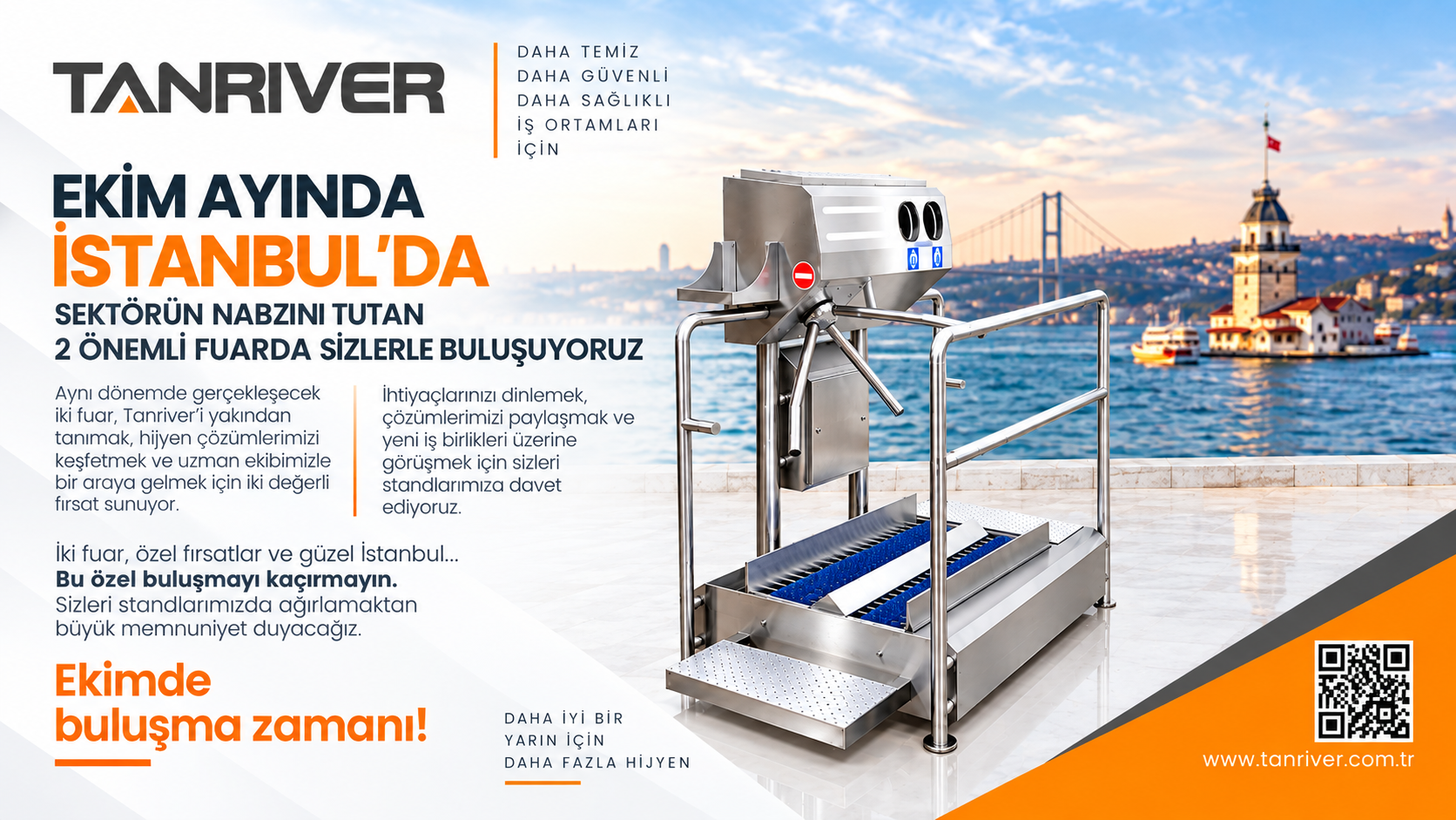 Ekim ayında İstanbul'da — sektörün nabzını tutan 2 önemli fuarda sizlerle buluşuyoruz